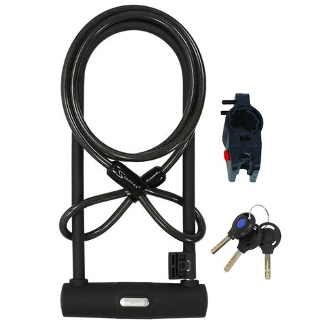 UL-290C U-Lock with Cable - Electric Bike Solutions, LLC