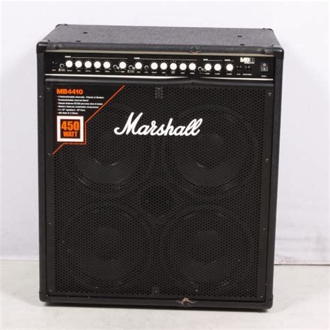 Used Marshall Marshall Mb4410 4×10 300w Bass Cab Black With Metal ...