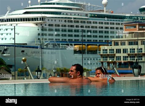 Aruba, Renaissance marina hotel Stock Photo - Alamy