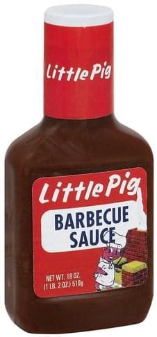 Little Pig Barbecue Sauce - 18 oz, Nutrition Information | Innit