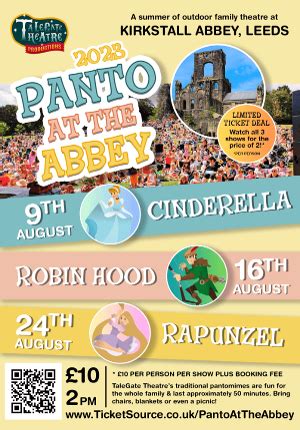 Cinderella: Panto At The Abbey 2023 | Data Thistle