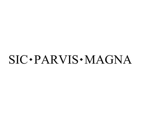 "Uncharted Sic Parvis Magna text" by CGWolf13 | Redbubble