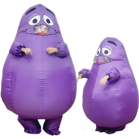 Grimace-Costume-for-Kids-Adult-Grimaces-Birthday-Gameboy-Halloween ...