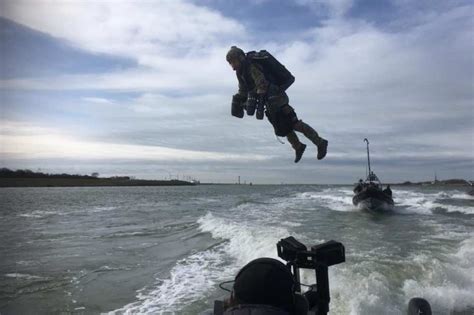 WATCH: Spec Ops Soldier Lands On A Ship Wearing "Gravity Jet