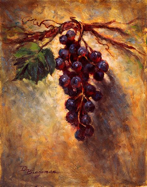 The Grape Vine Painting by Donna Bingaman