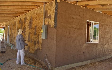 Swainson's Hawk Watch: Straw Bale House Construction Photos too