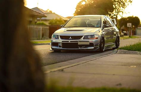 HD wallpaper: Mitsubishi, Lancer, Evolution 9, gray mistubishi sports ...