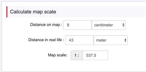 How To Use A Map Scale Calculator: A Comprehensive Guide - Map of ...