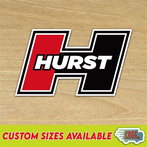 Hurst Logo Vinyl Decal Sticker multiple Sizes free Shipping - Etsy