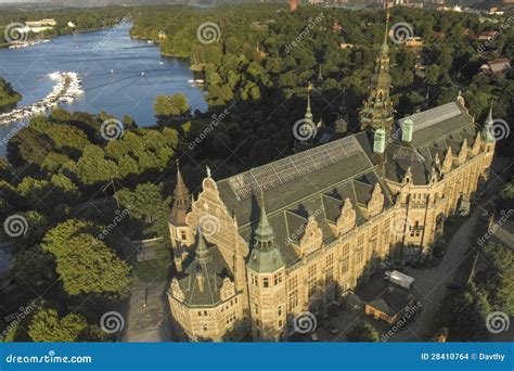 Nordiska Museet stock photo. Image of rden, tower, museet - 28410764