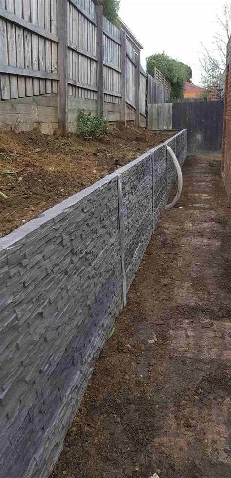 Concrete Sleeper Retaining Wall Company | Contractors | Installers ...