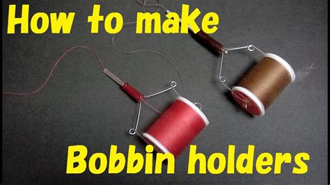 【E005】 Making bobbin holders for fly tying thread - YouTube