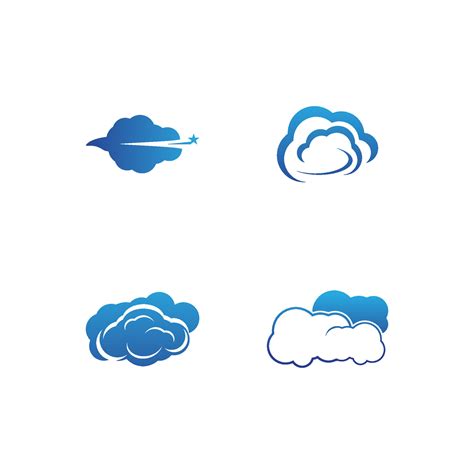 Cloud Icon Logo Vector Template 26297428 Vector Art at Vecteezy