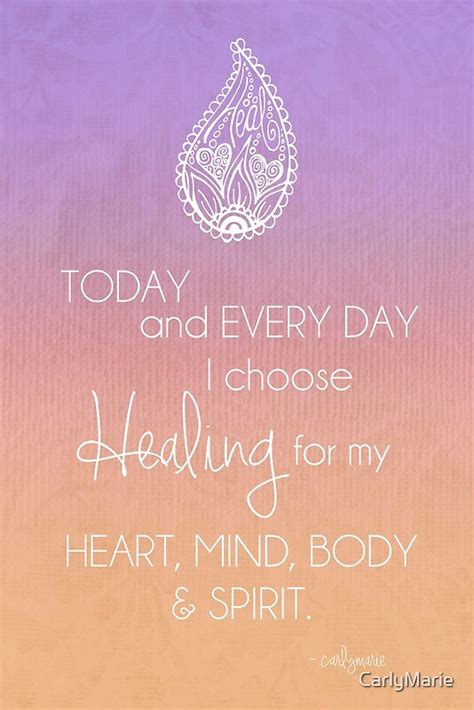 "Healing Mantra" Posters by CarlyMarie | Redbubble