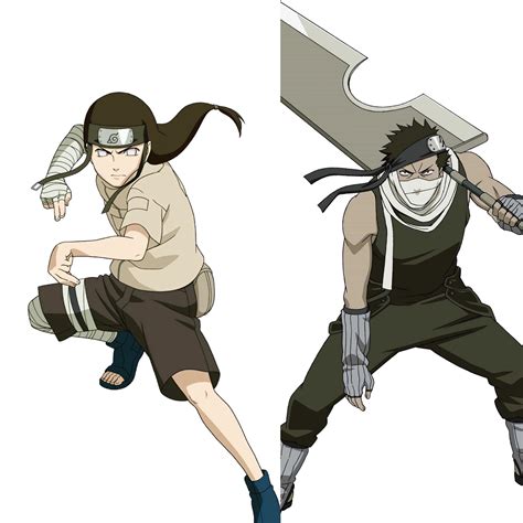 Neji (Chunin Exams) Vs Zabuza : r/Naruto