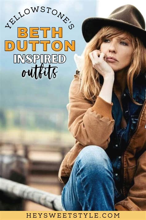 Beth Dutton Inspired Outfits Yellowstone Fashion - Hey Sweet Style