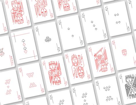 Minimalist Playing Cards :: Behance