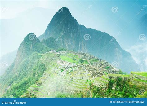 Machu Picchu stock image. Image of green, ancient, culture - 264165557