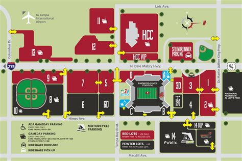 Raymond James Stadium Parking Map – Verjaardag Vrouw 2020