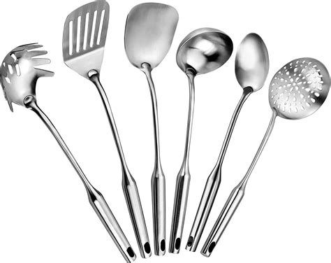 6 Piece Stainless Steel Kitchen Tool Set - Pro Chef Kitchen Tools – Pro ...