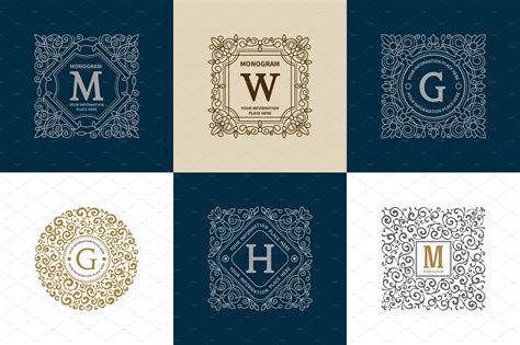 Luxury Logo & Monogram set | Branding & Logo Templates ~ Creative Market