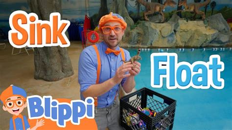 Sink Or Float With Blippi At The Dinosaur Play Park! | Educational ...