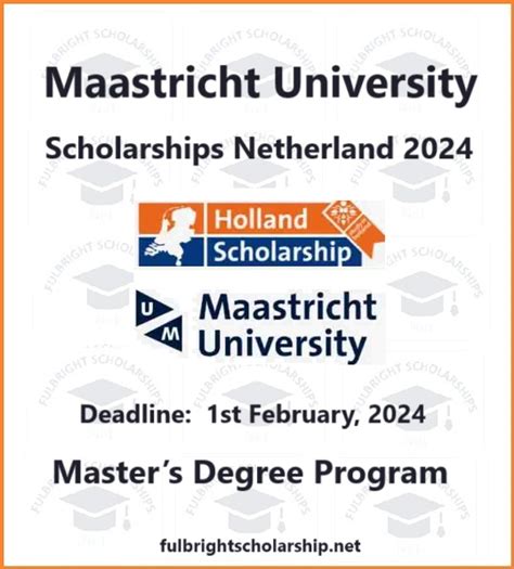 Maastricht University Scholarships 2024-2025 in Netherland