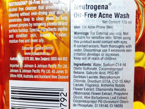 Neutrogena Oil Free Acne Face Wash with Salicylic Acid Review ...