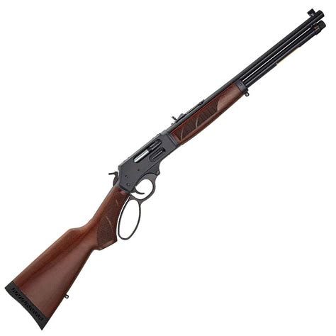 Henry Side Gate Blued/Brown Lever Action Rifle - 45-70 Government - 18 ...