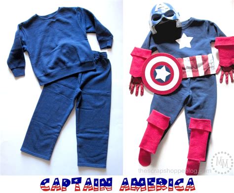 DIY Captain America & Thor Costumes - The Scrap Shoppe