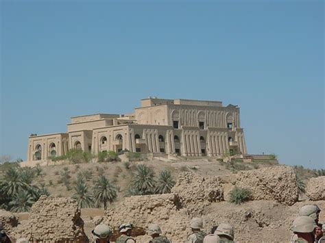 Saddam Hussein's incomplete attempt to reconstruct Nebuchadnezzar's ...