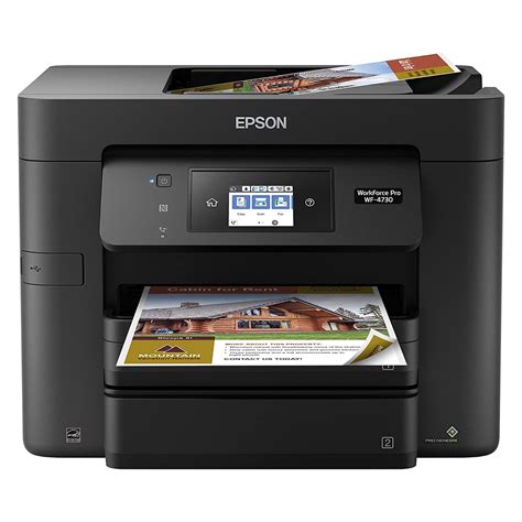 Epson WorkForce Pro WF-4730 Wireless All-in-One Color Inkjet Printer ...