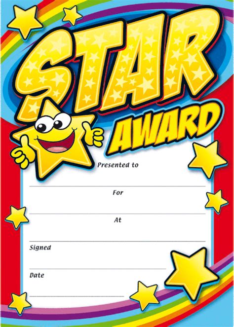 Award Certificate Template For Kids | HQ Template Documents