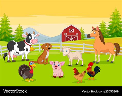 Farm Animals Cartoon Images - diariosdemusicman