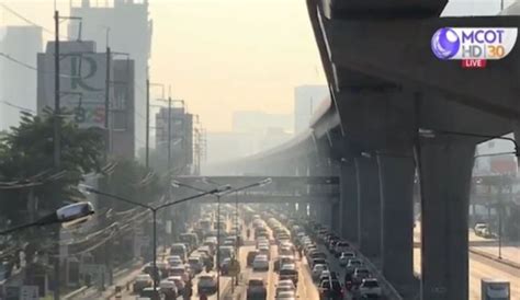 Unsafe smog levels in 2 Bangkok districts - Pattaya Mail