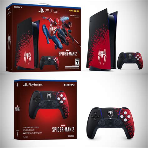 Sony Reveals Limited Edition Marvel's Spider-Man 2 PS5 Console Bundle ...