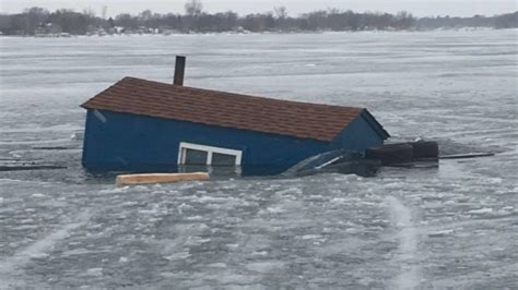 Deadline to remove ice fishing shelters from Minnesota lakes approaches