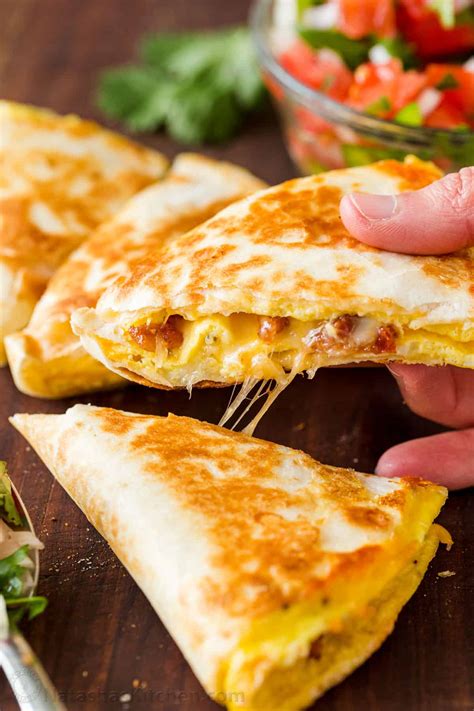 Breakfast Quesadillas - 3 Easy Ways (VIDEO) - NatashasKitchen.com