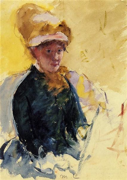 Self Portrait, c.1880 - Mary Cassatt - WikiArt.org