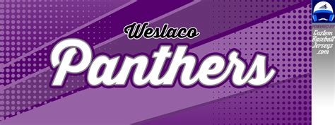 Weslaco Panthers Custom Throwback Jerseys - Custom Baseball Jerseys ...