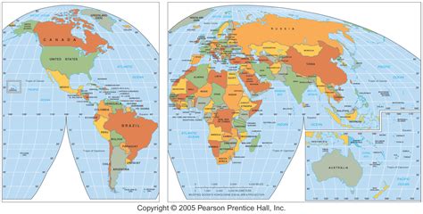 Human Geography Projections Types Of Maps