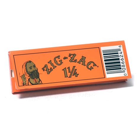 Zig-Zag Rolling Papers Orange 1 1/4 | Marijuana Packaging