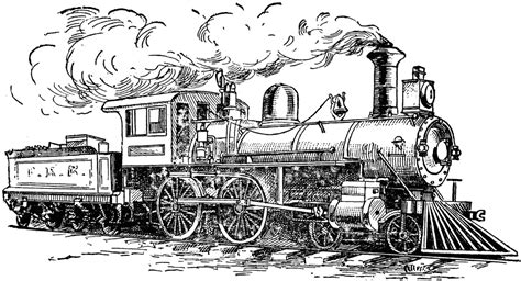 Train Clipart Black And White - Cliparts.co