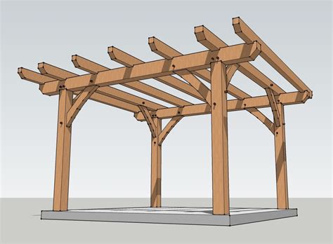 5 Basic Timber Frame Design Considerations for Building a Pergola ...