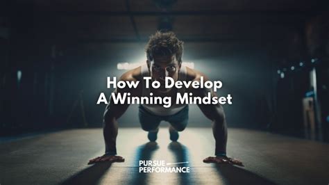 Developing A Winning Mindset for Success in 2024