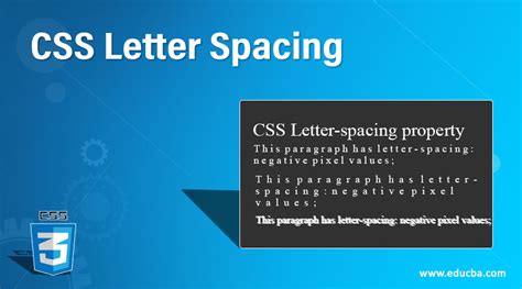 CSS Letter Spacing | Complete Guide to How Does it works with Examples