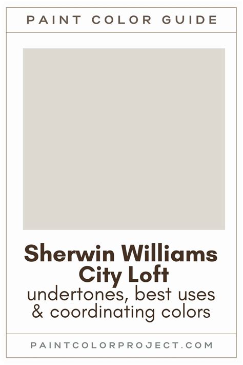 Sherwin Williams City Loft: Complete Color Review - The Paint Color Project