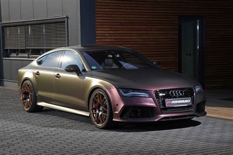 Sparkling Berry Wrapped Audi RS7 with 745hp by PP-Performance - GTspirit