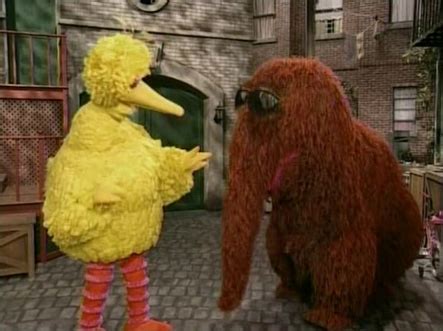 Big Bird And Snuffy Blank Meme Template - Imgflip