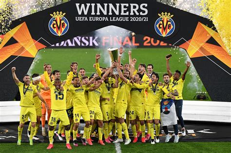 UEFA Europa League Winners 2020-2021 Villarreal CF - UEFA Europa League ...